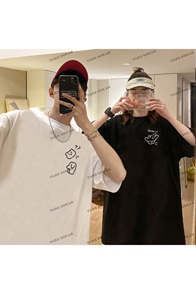 Tarzsokak New Season Tir Harajuku Style Couple Lover Couple Ρούχα - 2 Τεμάχια