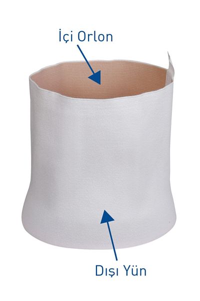 Kifidis Thermocomfort Wool Corset Λευκό / Λευκό Μέγεθος:1