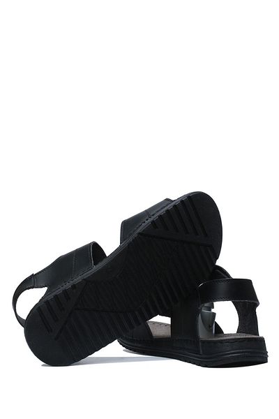 Kifidis Sıb200588 -natura Men's Anatomical Leather Sandals 40-45 -bt