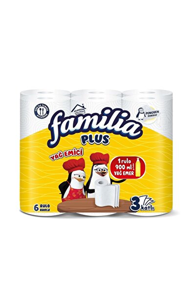 Familia 6-Piece Plus Oil Absorbent Towel Set