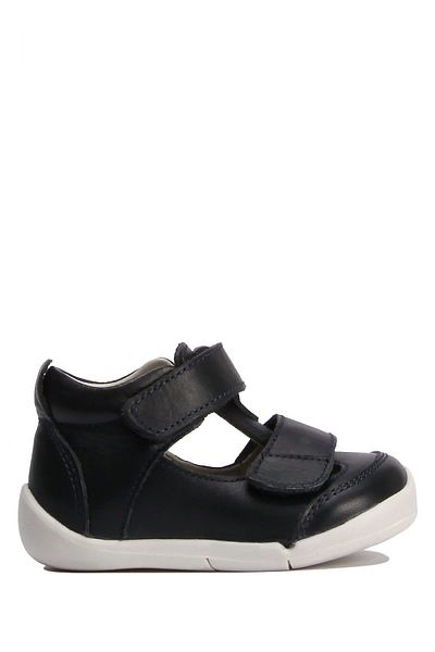 Kifidis Kp50 -kids First Step Pantofi din piele pentru copii unisex 19-25 Flat Navy Blue