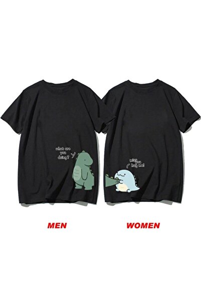 Tarzsokak 2 Adet Tir Harajuku Style Çift Sevgili Kombinleri Couple Clothing Yeni Sezon