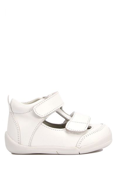 Kifidis Pantofi unisex Candy Kids Leder Kp50 19-25 Checker Checker Alb