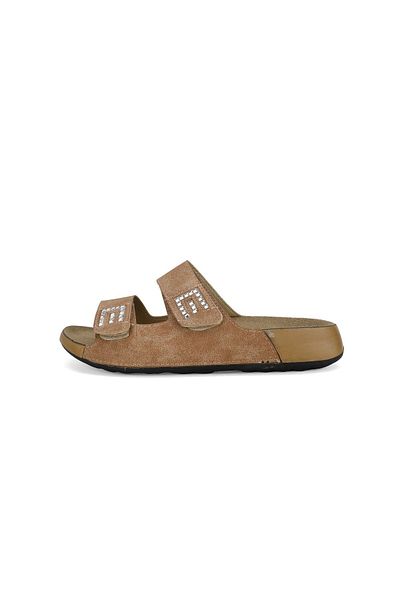 CARLAVERDEE - Zenne Women's Leather Slippers – Anatomical Sole, Size 36-40