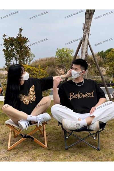 Tarzsokak New Season Tir Harajuku Style Couple Lover Couple Ρούχα - 2 Τεμάχια