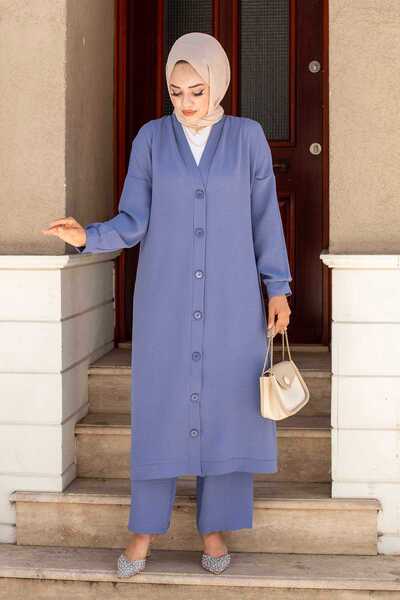 EBRUTESETTÜR مجموعة مزدوجة بأزرار طويلة