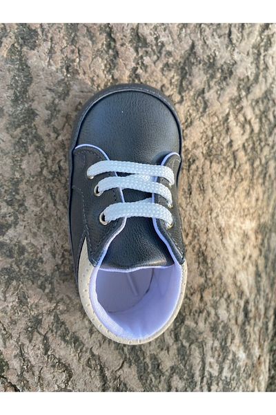 Papulin Baby Boy Luxury Smoke Color Booties