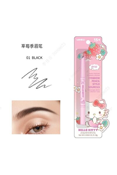 Miniso Sanrio Lisanlı Kaş Kalemi - Siyah
