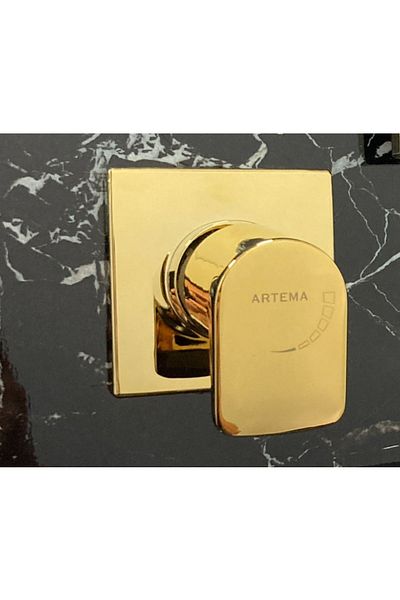 Artema A4272923 Gold Flush Mounted Built-in Stop Valve