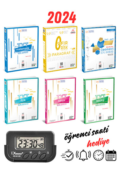 Üç Dört Beş Yayıncılık TYT Matematik,Fizik,Kimya,Biyoloji,TYT-AYT Geometri,0 ...