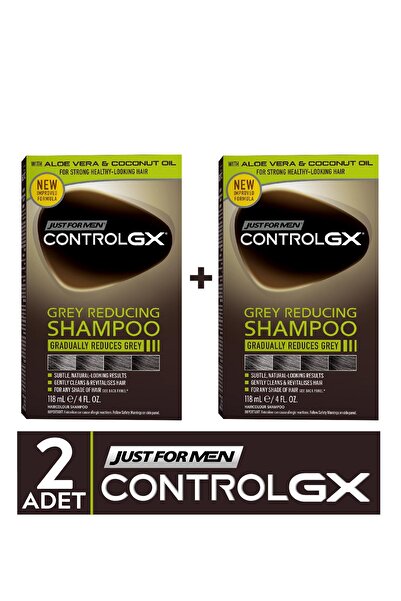 Just For Men Control GX Saç Gri Azaltıcı Şampuan 2'li Set