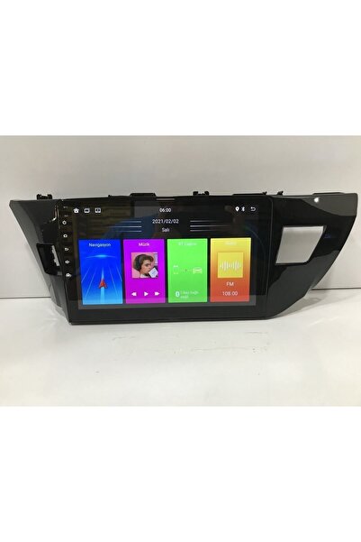 Mat Toyota Corolla 2013-2016 Android 14 4-64 Multimedya Carplay-ıps