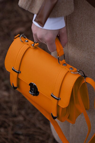 GIMOSA Ines Веганська шкіра з довгим ремінцем, що замикається жіноча сумка через плече, сумка крос-боді