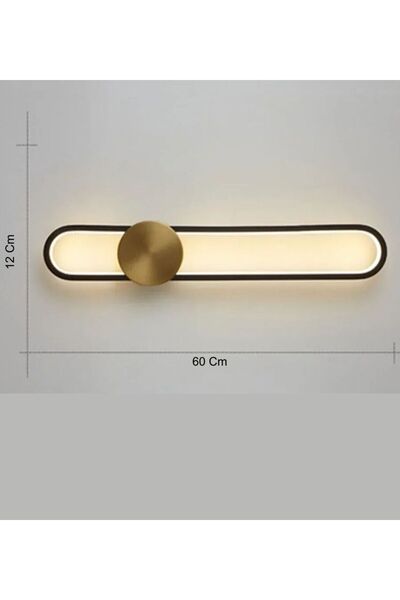 RONİSU AYDINLATMA 60 Cm Modern Led Duvar Uzun Aplik