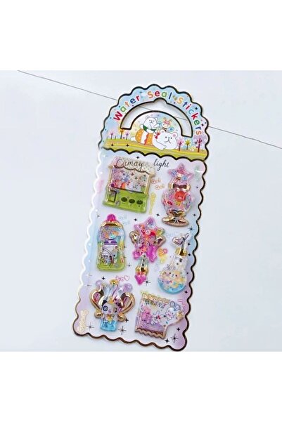 Bluoksweet Model-6 3D Trend Autocolant decorat cu forme pentru telefon și tab...