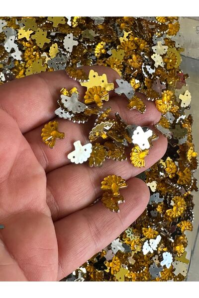 Gönülden Tasarım 1 CM 30 GR - Perforirani cvet Sa perlama Čipkasti pribor za ...