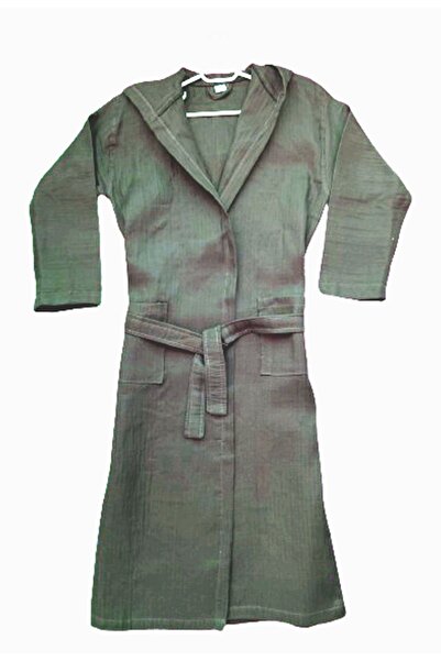 Gül Ev Tekstil Ürünleri Large Size Muslin Bathrobe - 100% Cotton, Organic Fabric