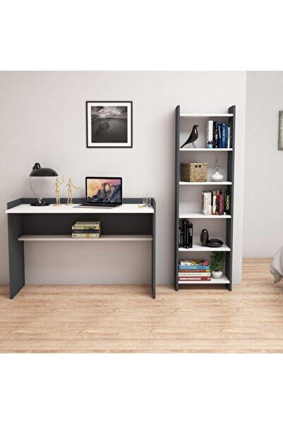 Bimossa T7030 Mahpeyker Kitaplık Ve Çalışma Masası