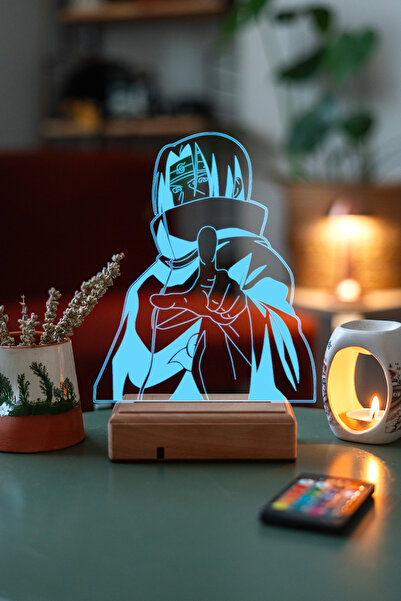 Modiwa Design Naruto Itachi 16 Renk Gece Lambası