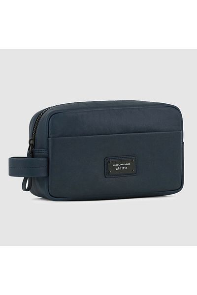 PIQUADRO Harper Kulturbeutel Leder 23 cm
