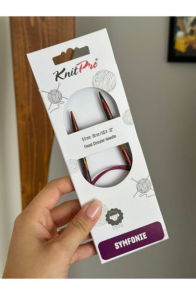 KnitPro Συμφωνία 80 cm - 5,0 mm Σταθερή Μικροσκοπική Καρφίτσα