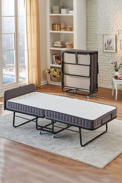 Yataş Flexbed Katlanır Somya-Yatak Tek Kişilik 90x200 Cm