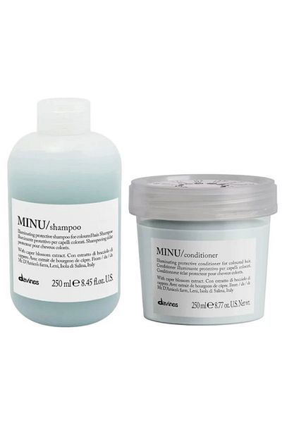 Davines DAVINES Minu Shampoo and Conditioner Set - Brightening and Protective CYT65796464697746137679746974