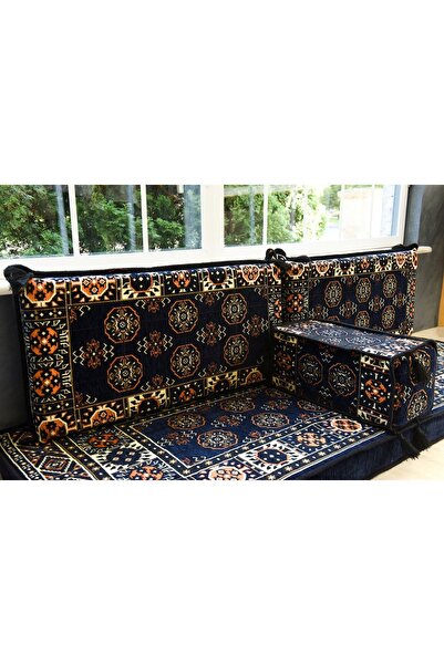 BAKIRÖZÜ HOME Şark Köşesi Takımı ,oturma Grubu Minderi Takımı (sünger Dahil) ...