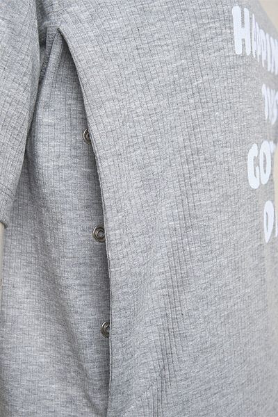 Penti Mama Gri Tricou Pijama Top