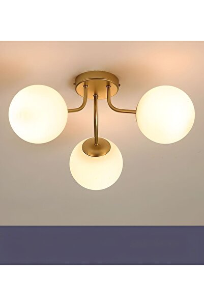 RONİSU AYDINLATMA Camlı Modern Mutfak Yatak Odası Salon Avize