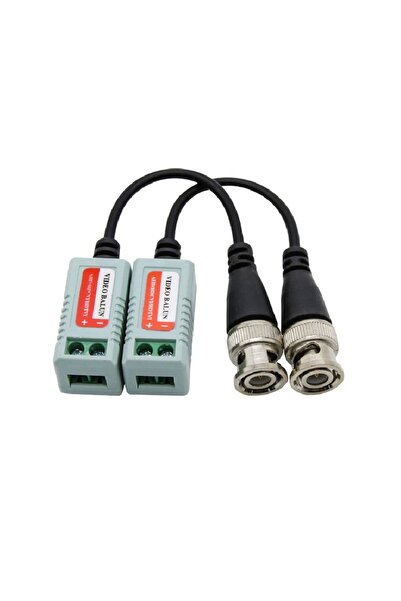 aogo Video Balun Çift Bnc Pasif Sinyal Alıcı-vericileri Hd-cvı/tvı/ahd Cctv G...