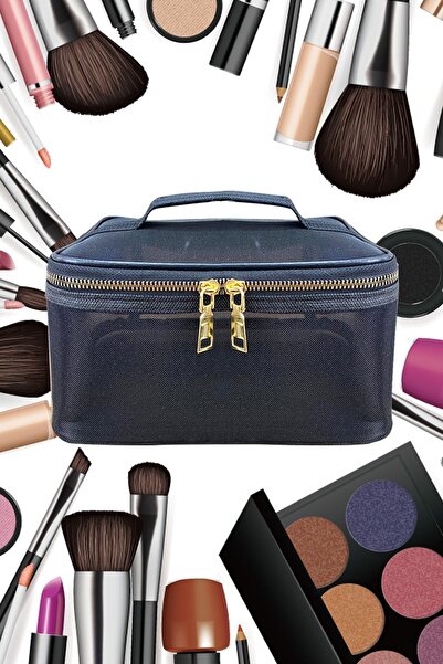 BYENS Makyaj Çantası Bavulu Profesyonel Şeffaf Çanta Seyahat Seti Kozmetik Valiz Bavul Içi Düzenleyici