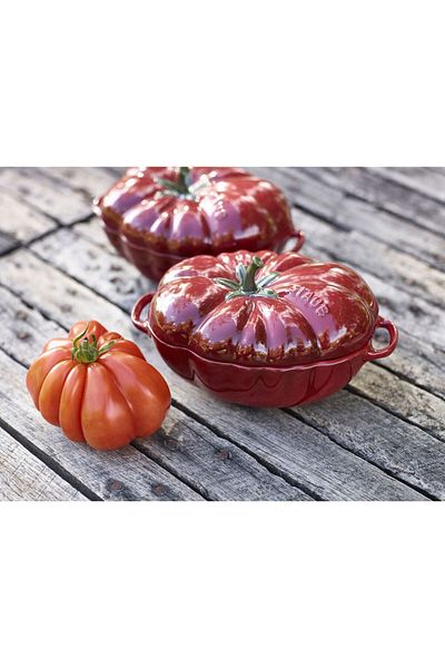 STAUB CERAMIQUE CERAMIC COCOTTE | CHERRY | 16CM | 500ML | TOMATOES