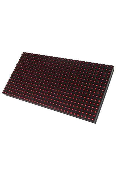 weightech LED PANEL P10 16X32 Dahili Kasalı + Modbus Haberleşmeli (Kırmızı)