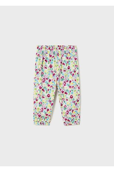 MAYORAL Floral Patterned Trousers for Baby Girl