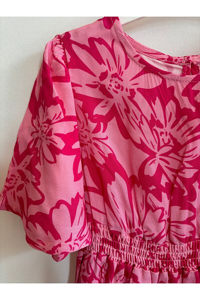 DFN Casual Floral Patterned Dress