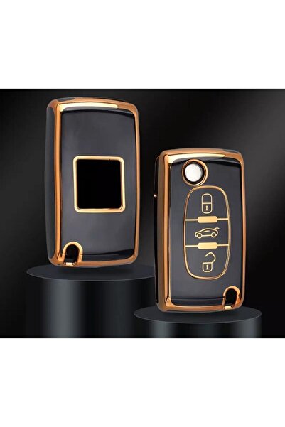 ŞENYILDIZ AKSESUAR بيجو 107-5008 موديل رينج - حافظة حماية لمفتاح 3 مفاتيح، ان...