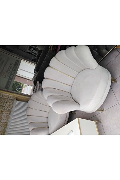 DİLA'S HOME MOBİLYA Papatya Berjer teklı koltuk