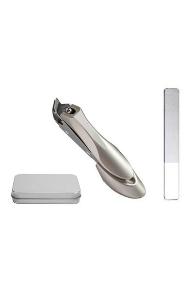 sgeteknoloji Side Mouth Stainless File Nail Clipper Medium Size for Ingrown Nail