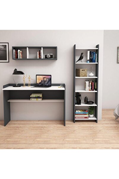 Bimossa U7030 Hürrem Kitaplık Ve Raflı Çalışma