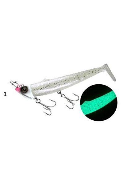 HAYABUSA FS 443 Frilly Shad 20gr Silikon Shore Jig Yem 01