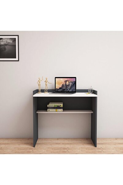 Bimossa S1030 Mehpare Çalışma Masası Antrasit/beya