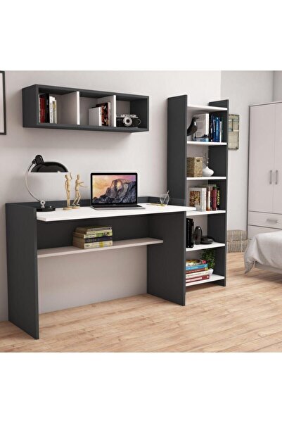 Bimossa U7030 Hürrem Kitaplık Ve Raflı Çalışma