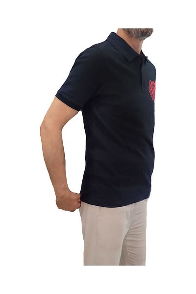 U.S. Polo Assn. U.S. Polo Yaki - Red Left Printed Large T-Shirt - M - ST07535-Red-M