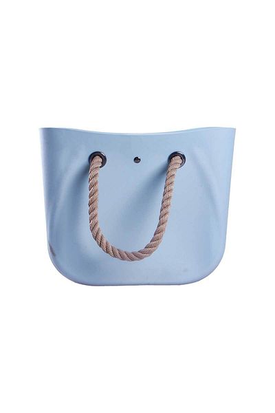 QUTU حقيبة يد S-Bag بتأثير السيليكون الأزرق