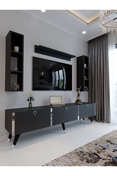 Myniture Home & Living Festival Tv Ünitesi S3008-4 Antrasit