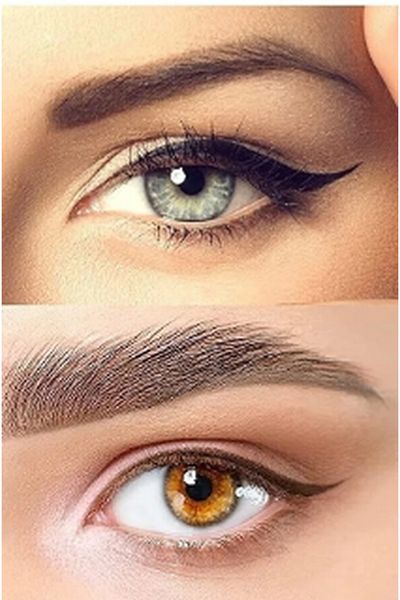 SHILOX Black and Brown Colored 4-Piece Gel Eyeliner Set