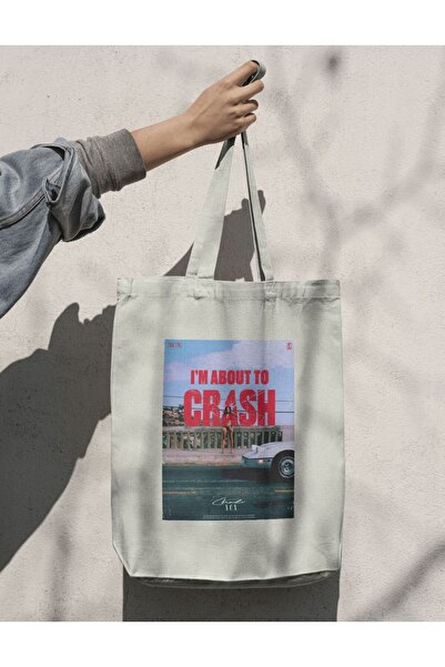redame Charli Xcx Series Crash Poster Cloth Bag Tote Bag