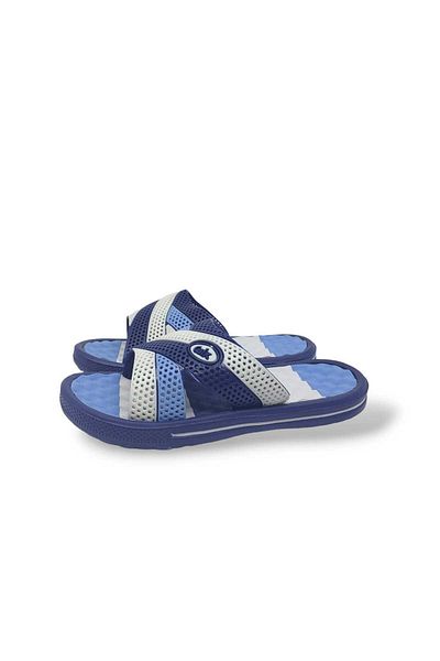 Zerhan Calx 510 Unisex Blue Slippers - Σόλα μασάζ, για παραλία, κήπο και πισίνα στη θάλασσα