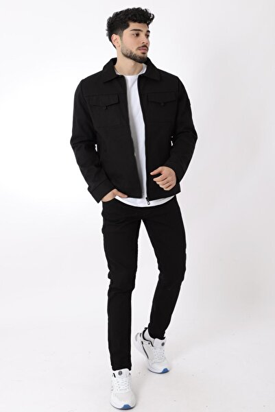 Stilkombin Λινό Εποχιακό Παλτό - Με Κάλυμμα Στήθους, Άνετο PLDP 2949_60292